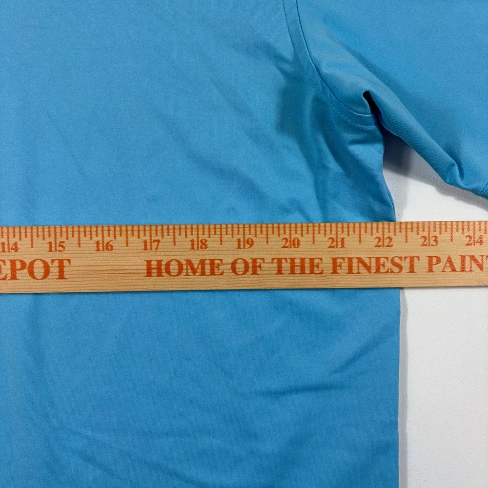 Peter Millar Summer Comfort Polo Shirt Mens Medium Sunset Ridge 1923 Blue